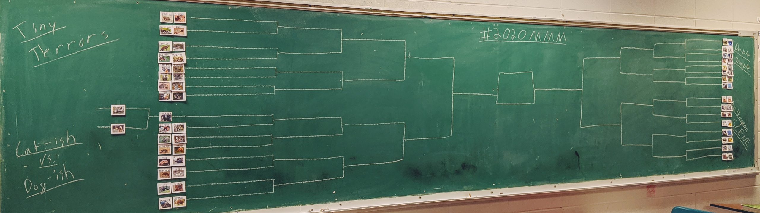 Blake Touchet's classroom MMM bracket.