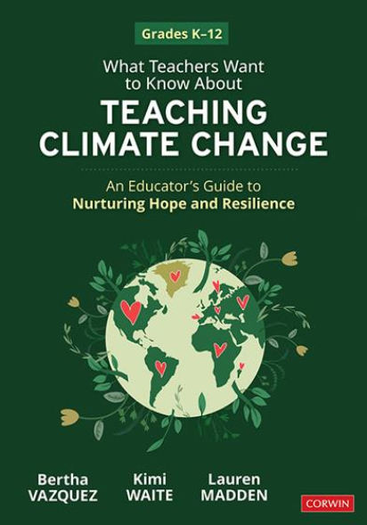 The cover of What Teachers Want to Know About Teaching Climate Change.