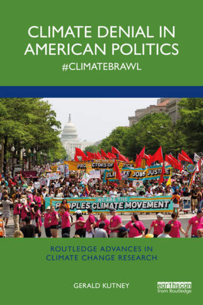 The cover of Climate Denail in American Politics.