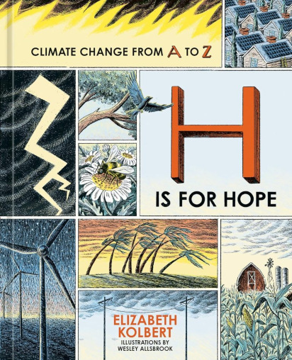The cover of H is for Hope: Climate Change from A to Z.