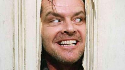 Jack Nicholson in The Shining.