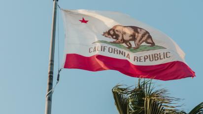 California state flag.