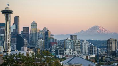 Seattle, Washington, skyline.