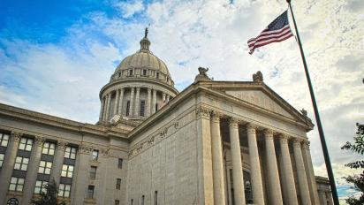 Oklahoma State Capitol building.