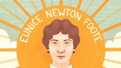 Portrait of Eunice Newton Foote.