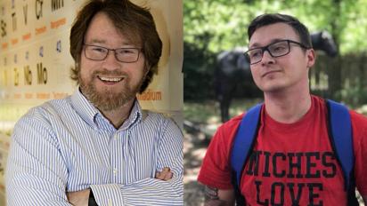 NCSE Teacher Ambassadors John Mead and Blake Touchet