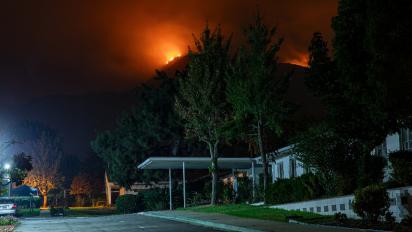 The Bobcat fire in 2020.