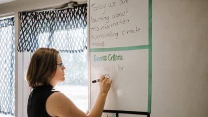 NCSE Teacher Ambassador Sarah Ott