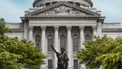 Wisconsin state capitol.
