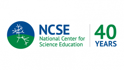 NCSE's 40th anniversary logo