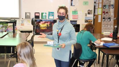 NCSE Teacher Ambassador Ericca Thornhill.