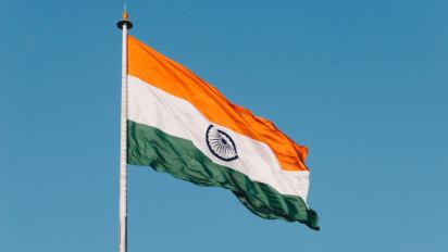 Flag of India.