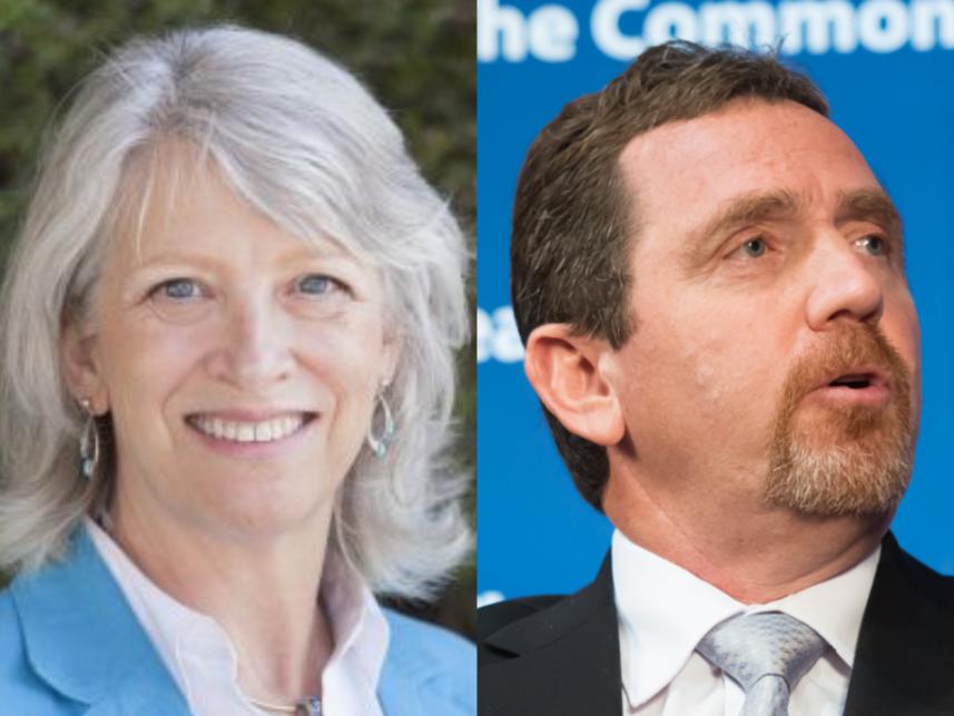 Ann Reid and Ben Santer