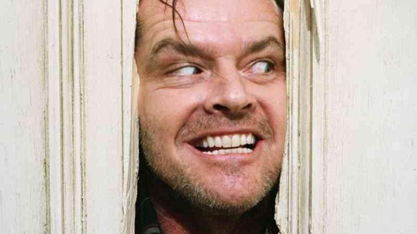 Jack Nicholson in The Shining.