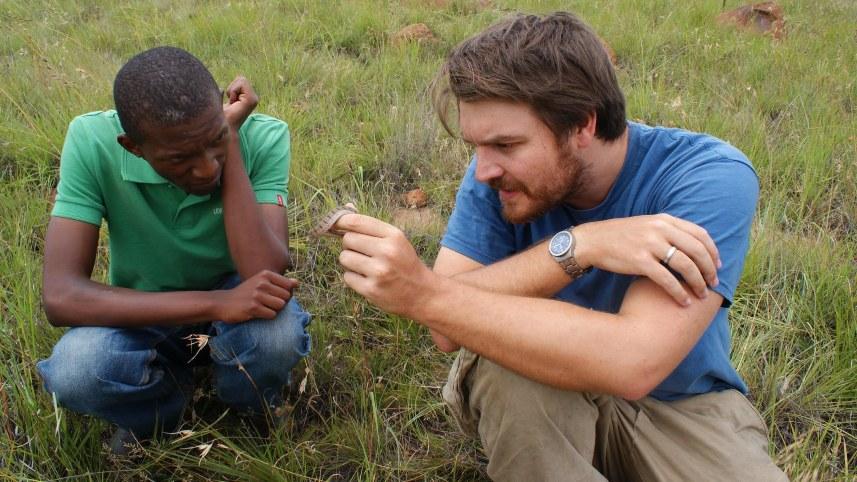 Edward Stanley in the field