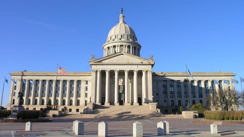 Oklahoma capitol building.