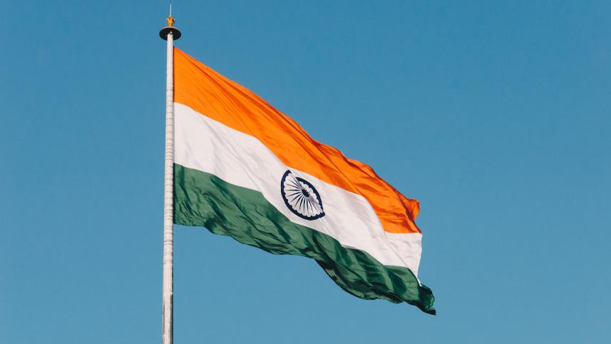 Flag of India.