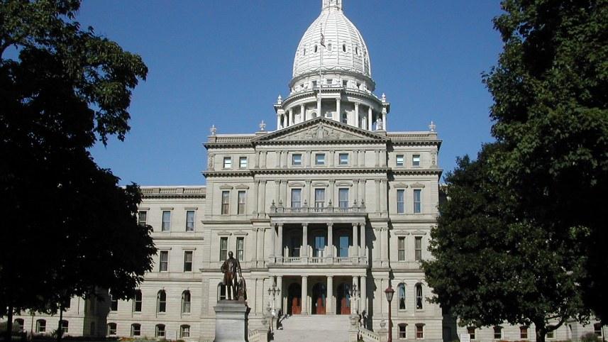Michigan state capitol.