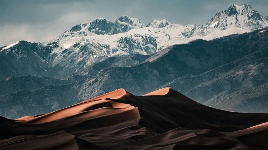 Great Sand Dunes National Park and Preserve, Colorado.
