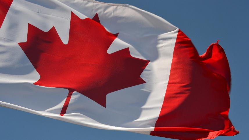 Canadian flag.
