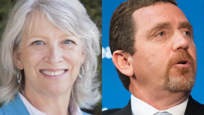 Ann Reid and Ben Santer