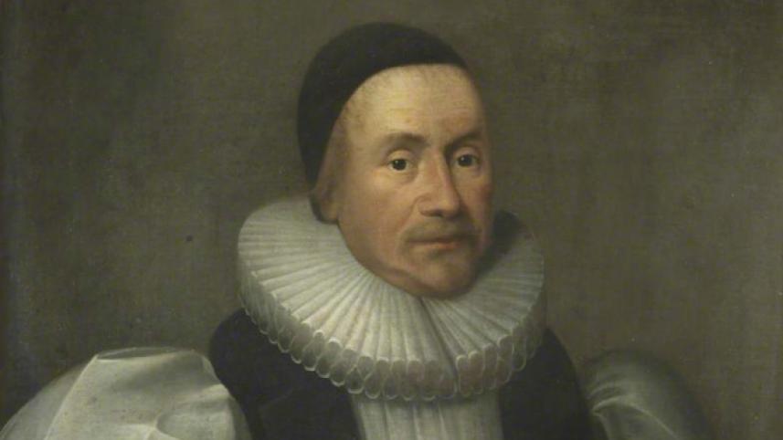 James Ussher, 1641 portrait by Cornelis Janssens van Ceulen, via Wikimedia Commons