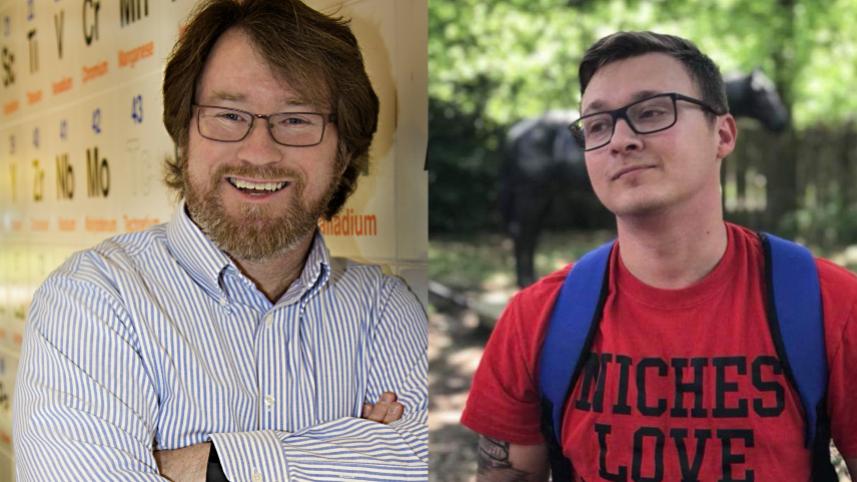 NCSE Teacher Ambassadors John Mead and Blake Touchet