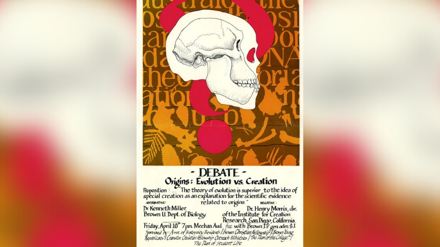 Miller-Morris debate poster