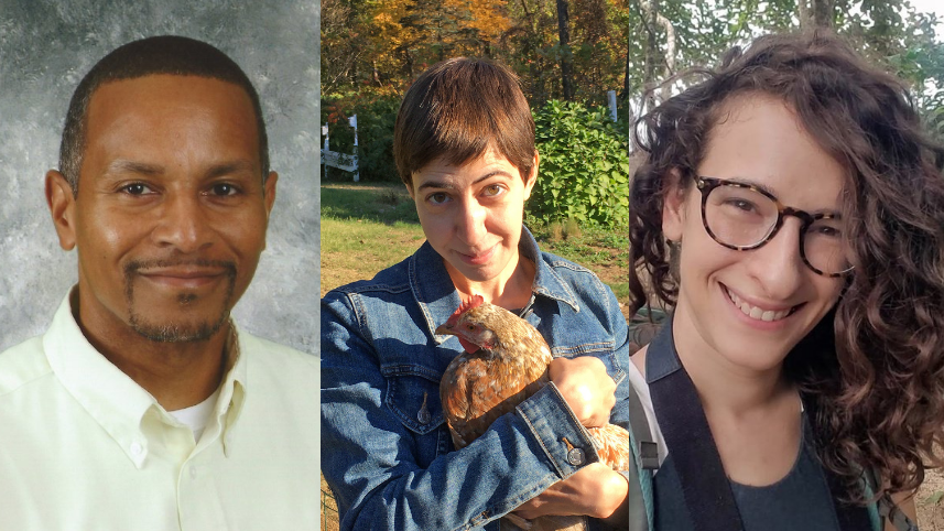 NCSE's Reginald Finley, Heather Grimes, and Cari Herndon