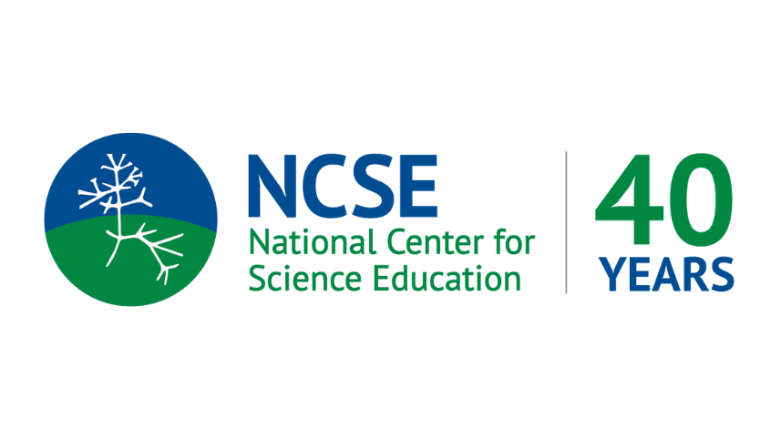 NCSE's 40th anniversary logo