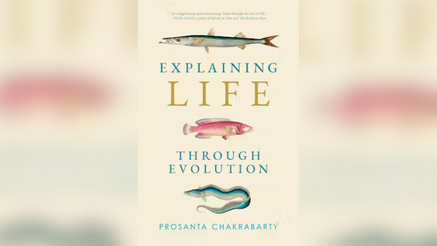 Explaining Life Through Evolution book cover.