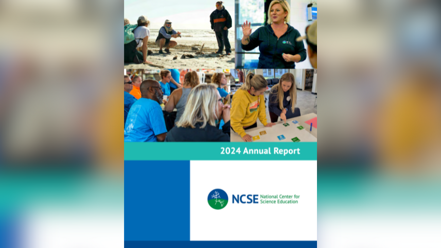 NCSE's 2024 Annual Report cover.
