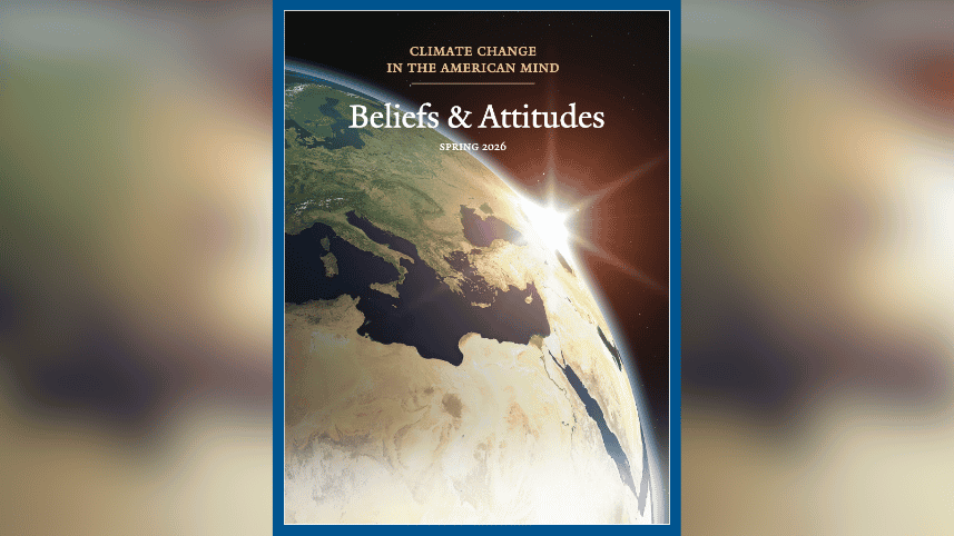 Climate Change in the American Mind Spring 2026 cover.