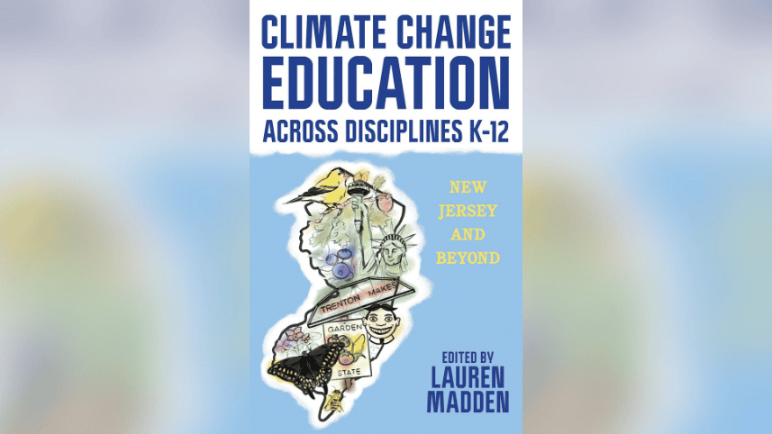 Climate Change Education Across Disciplines book cover.